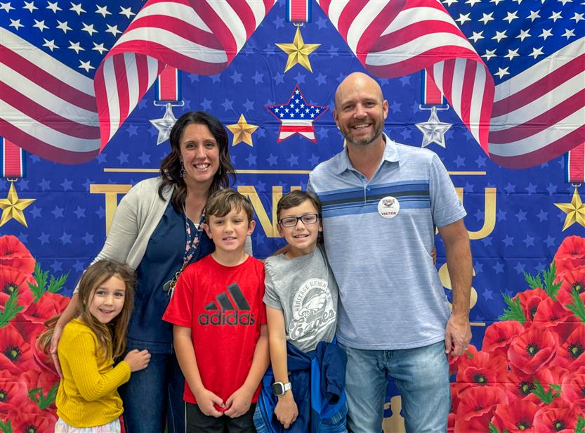 Students celebrate Veterans Day